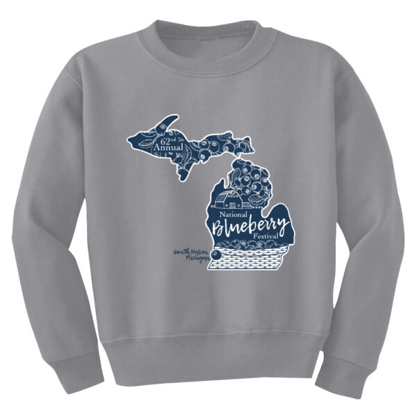 Gildan® Youth Heavy Blend™ Crewneck Sweatshirt Thumbnail