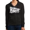 Women's Fitted Jersey Full Zip Hoodie Thumbnail
