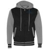 Unisex Heavyweight Varsity Full-Zip Hooded Sweatshirt Thumbnail
