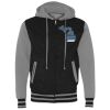 Unisex Heavyweight Varsity Full-Zip Hooded Sweatshirt Thumbnail
