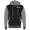 Unisex Heavyweight Varsity Full-Zip Hooded Sweatshirt Thumbnail
