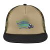 Flat Bill Snapback Trucker Cap Thumbnail