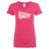 Women’s Glitter V-Neck T-Shirt Thumbnail