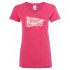 Women’s Glitter V-Neck T-Shirt Thumbnail