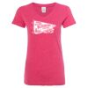 Women’s Glitter V-Neck T-Shirt Thumbnail